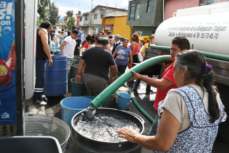 El Gobierno de la CDMX y del Edomex anunció que se restableció el flujo regular de agua desde el Cutzamala