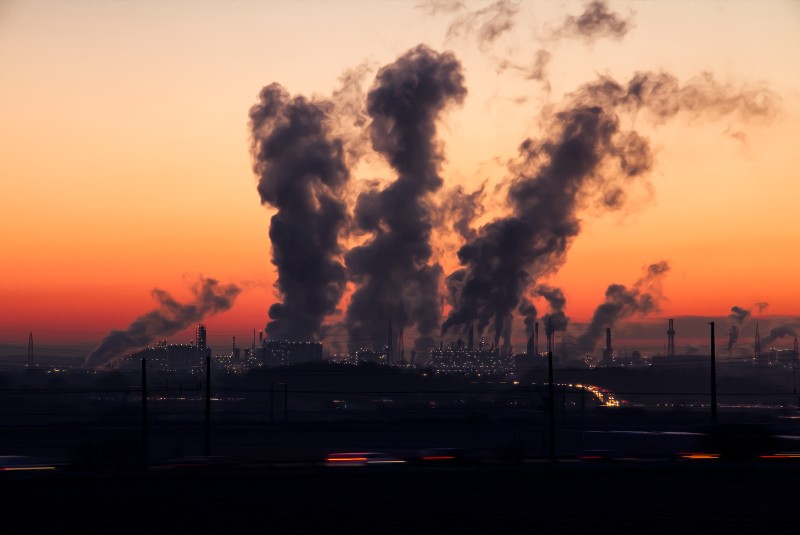 contaminación del aire