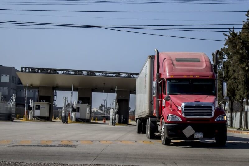 La aduana de la garita comercial de Otay, en Tijuana