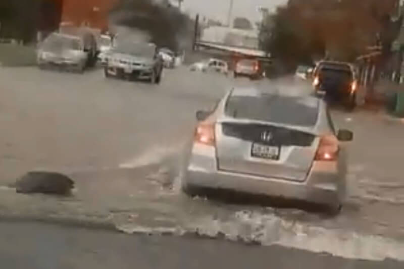 Lluvia en Monterrey