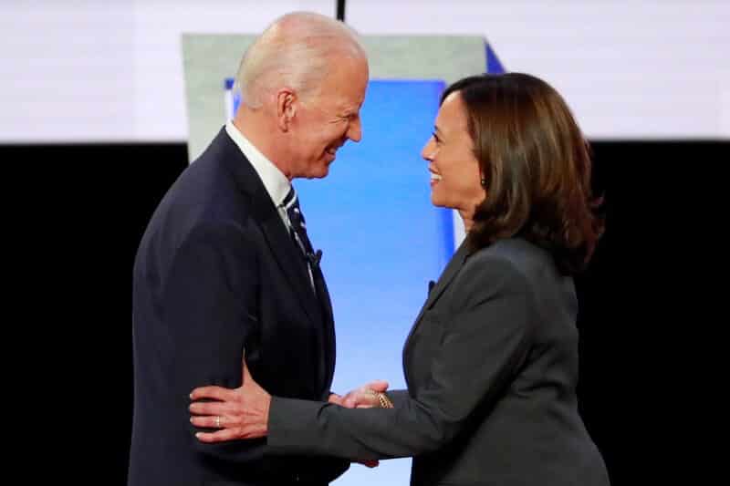 Kamala Harris y Joe Biden