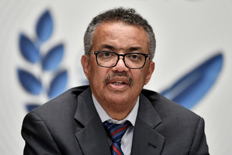 director general de la OMS, Tedros Adhanom Ghebreyesus