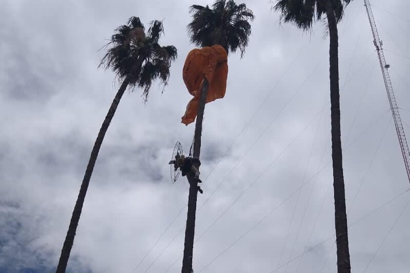 Paracaidista de Oaxaca