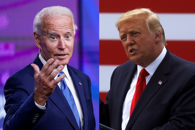 Biden y Trump