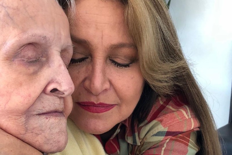 Daniela Romo y Doña Tere, su mamá