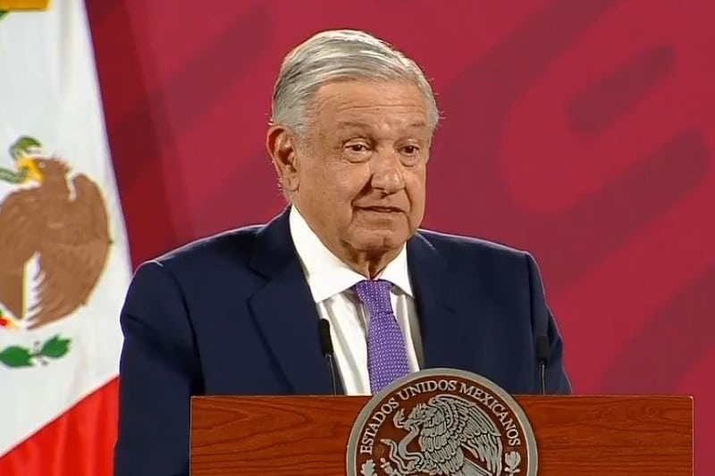 presidente Andrés Manuel López Obrador durante la mañanera