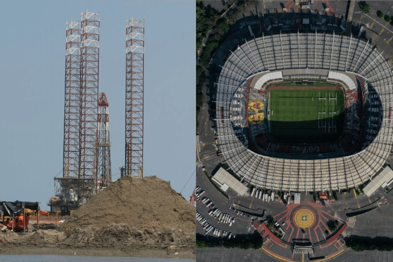 Dos Bocas y Estadio Azteca