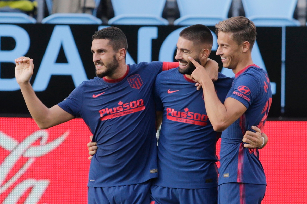 Atlético de Madrid igualó el martes 1-1 en su visita al Lokomotiv de Moscú 