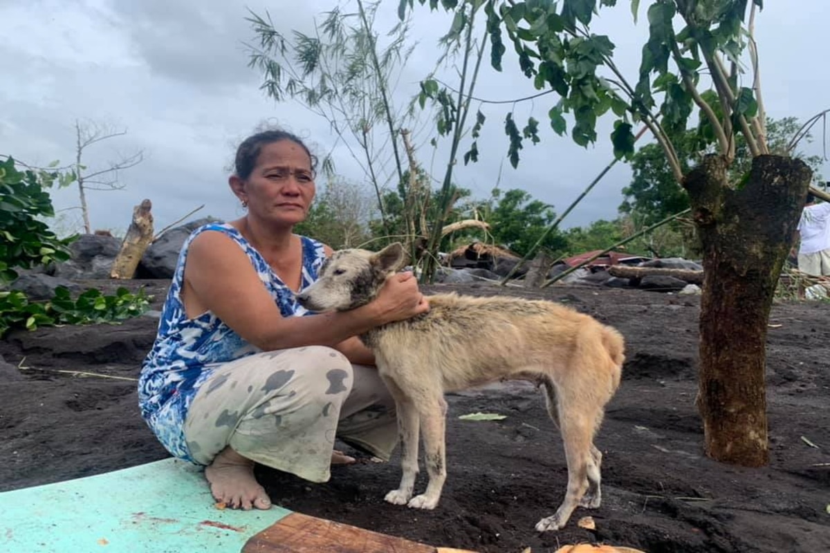 Tifón en Filipinas