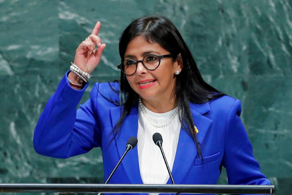 Delcy Rodríguez, vicepresidenta de Venezuela