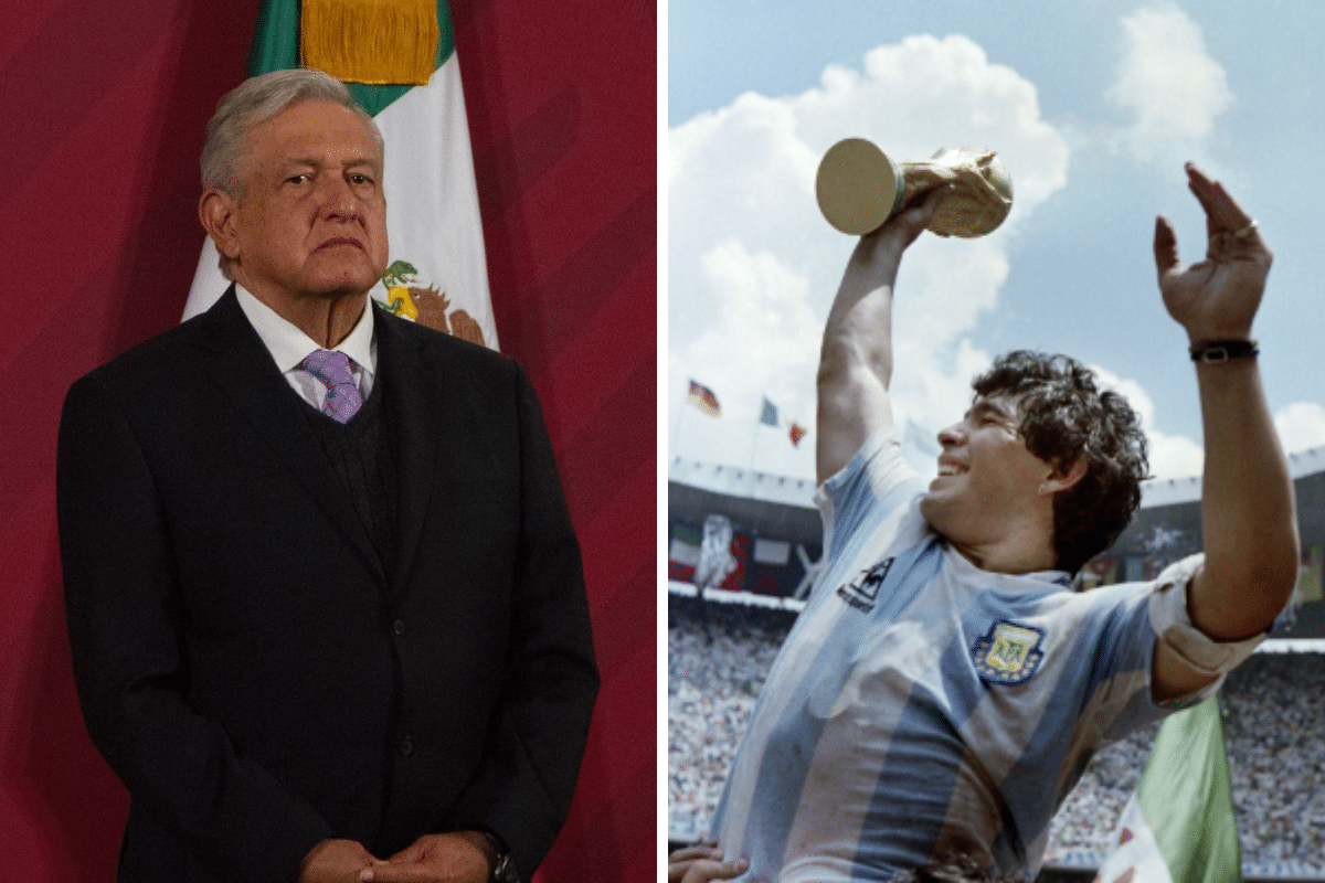 AMLO-Maradona