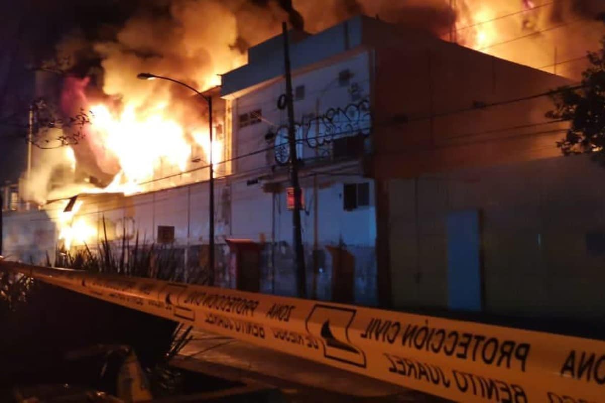 Incendio en subestación de la CFE