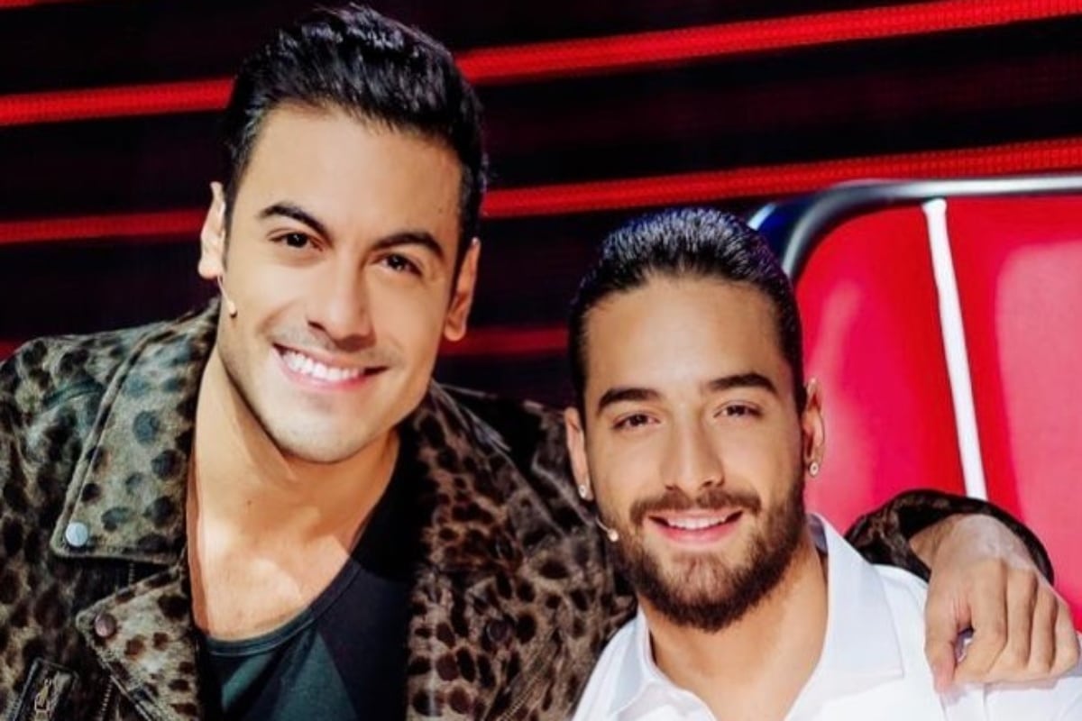 Maluma y Carlos Rivera