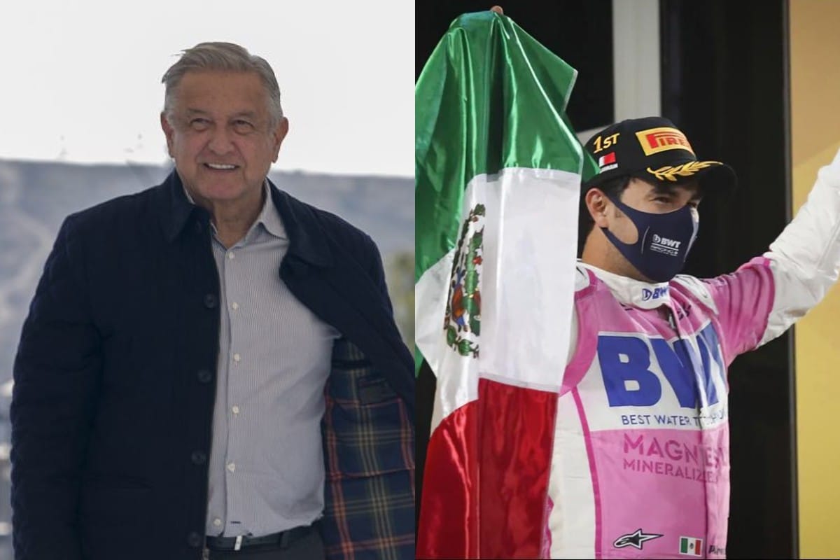 AMLO y Checo Pérez