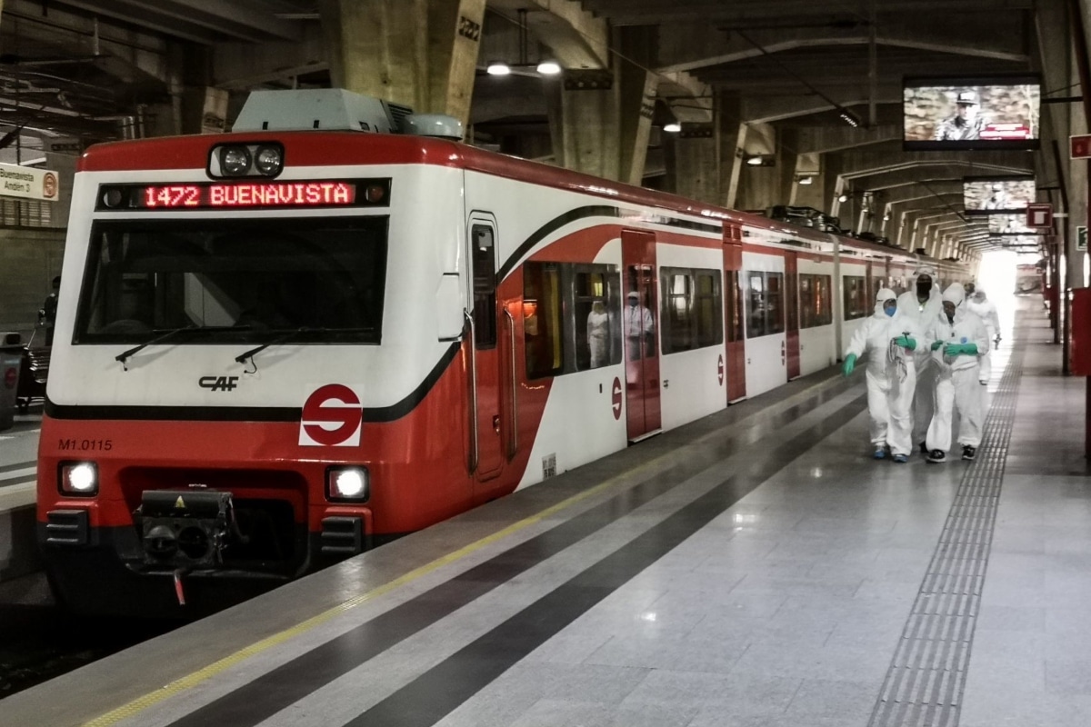 El Tren Suburbano mantuvo la vigilancia en sus trenes e instalaciones a través de más de 500 cámaras de monitoreo y videovigilancia