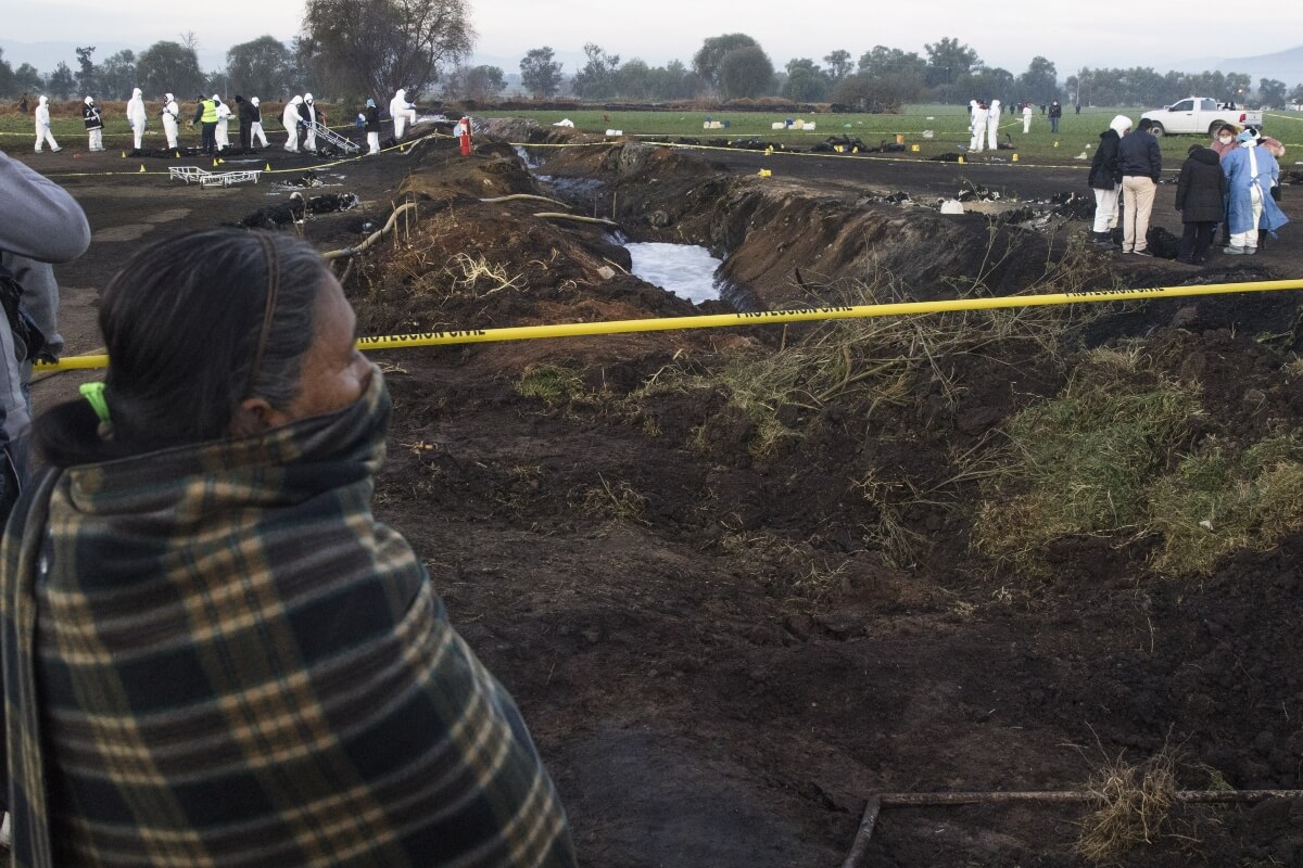 La explosión en un ducto de Pemex el 18 de enero de 2019 dejó 137 muertos