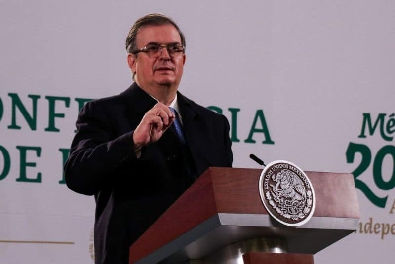 Ebrard desea éxito a nuevo embajador en EU