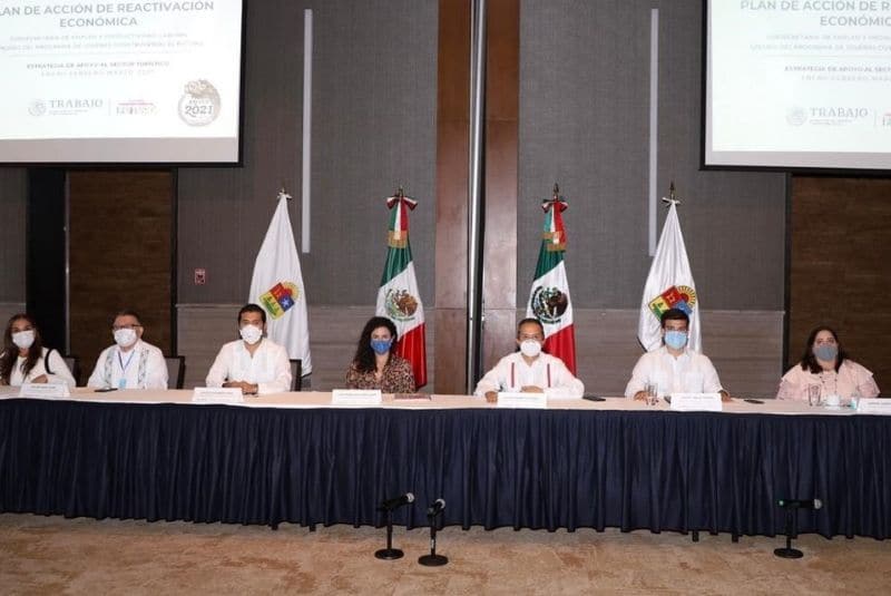 Se presentó el Plan de Reactivación Económica del Sector Turismo en el estado de Quintana Roo