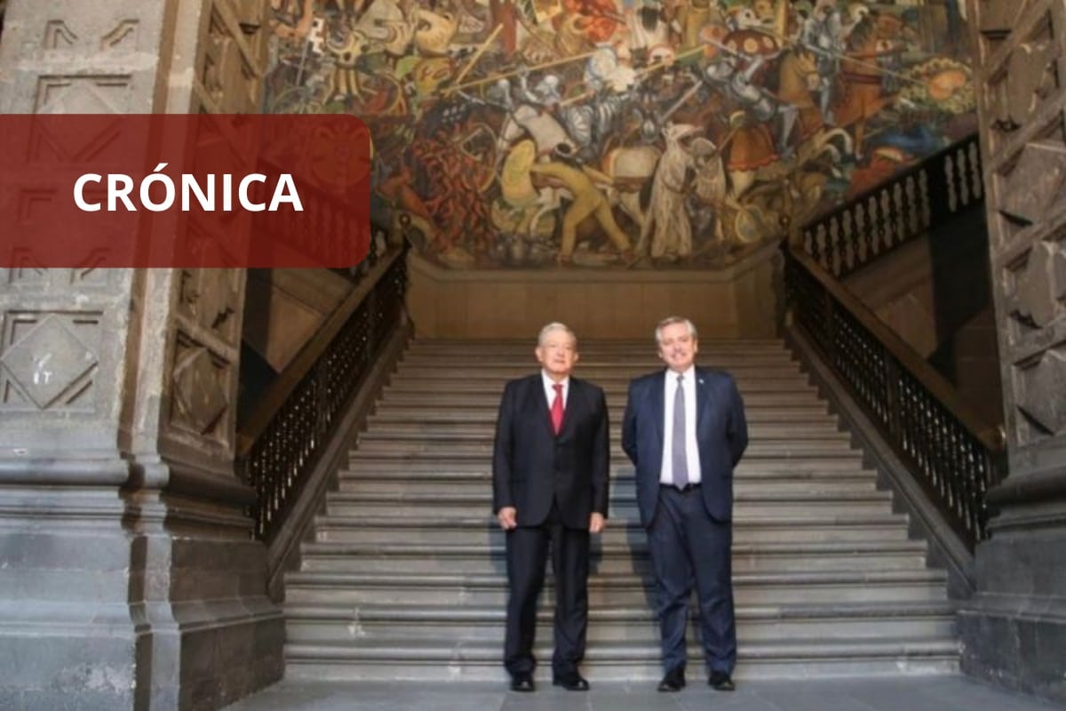 AMLO y Fernández: intercambio de elogios en Palacio