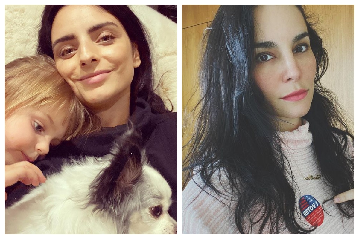 Y aunque todo parece un comentario ofensivo, para  Aislinn Derbez no lo fue, incluso ella se ríe y la cámara se enfoca en el monitor de bebés, en el que está la pequeña Kailani durmiendo