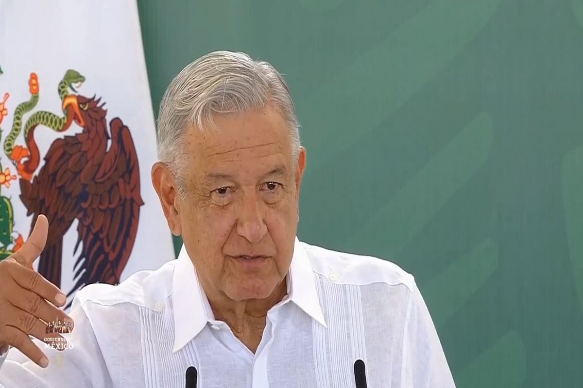 AMLO criticó al INE desde Campeche