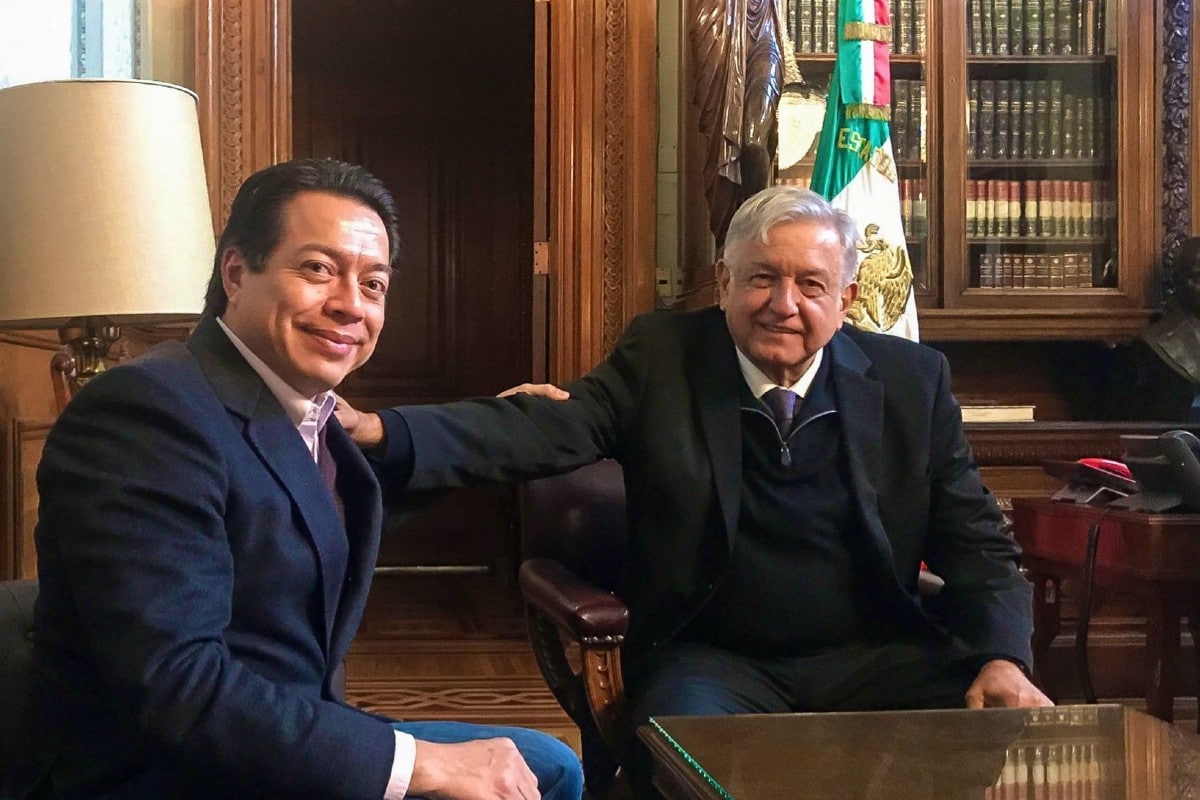 AMLO y Mario Delgado