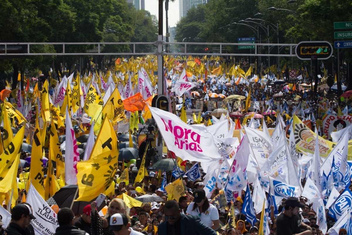 Los estados donde se han cometido más de la mitad de delitos contra políticos son Oaxaca, Guanajuato , Veracruz, Guerrero, Morelos