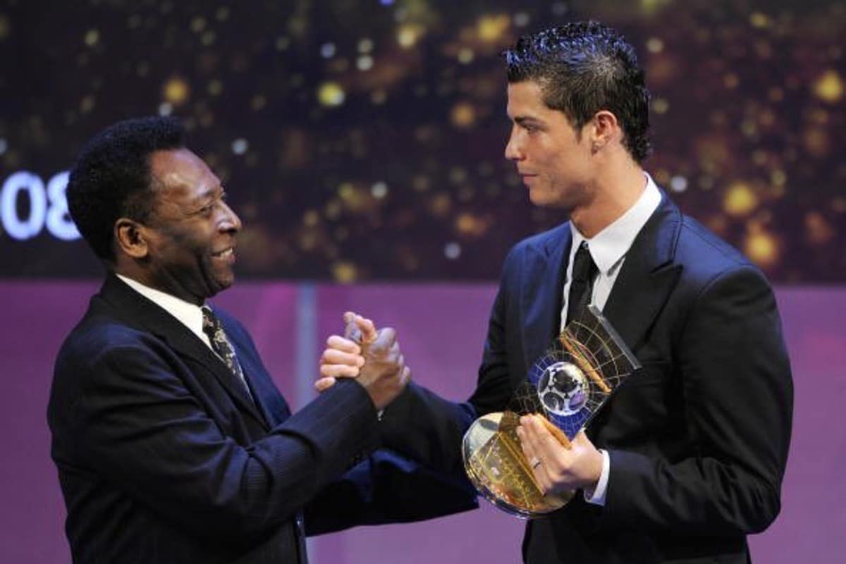 Cristiano Ronaldo y Pelé