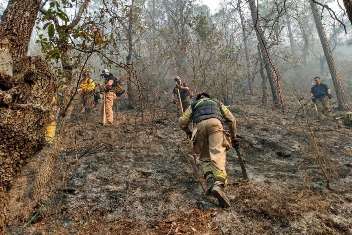 Incendio en Nuevo León bajo control en un 75 por ciento.-Jaime Rodríguez