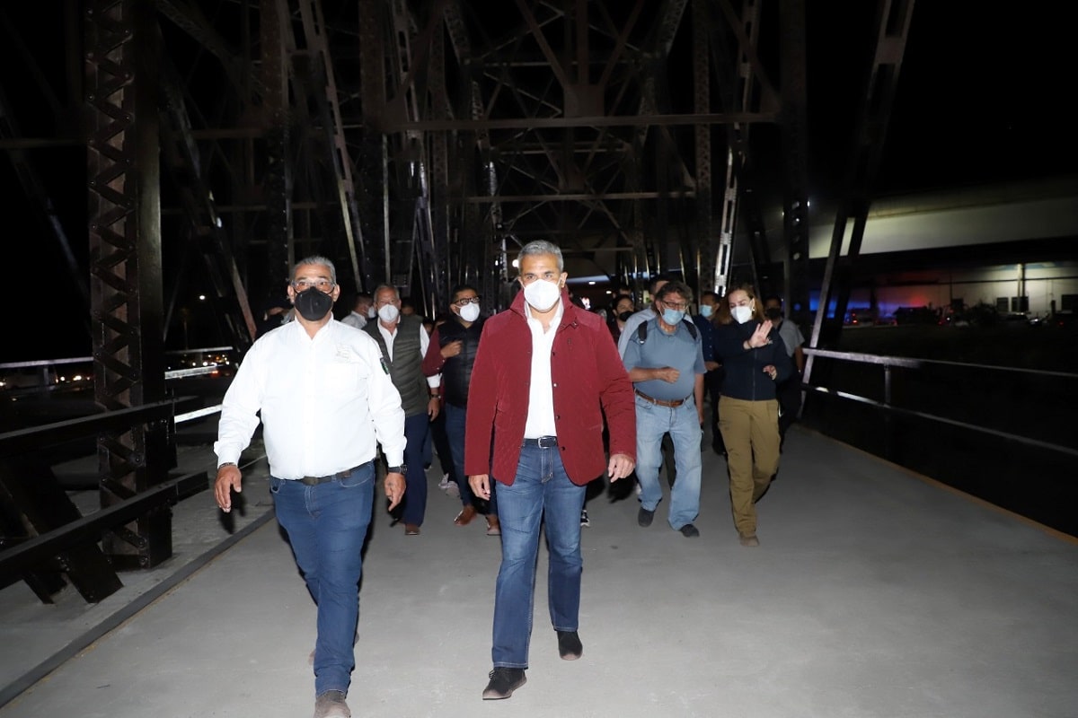 Puente de Fierro en Ecatepec