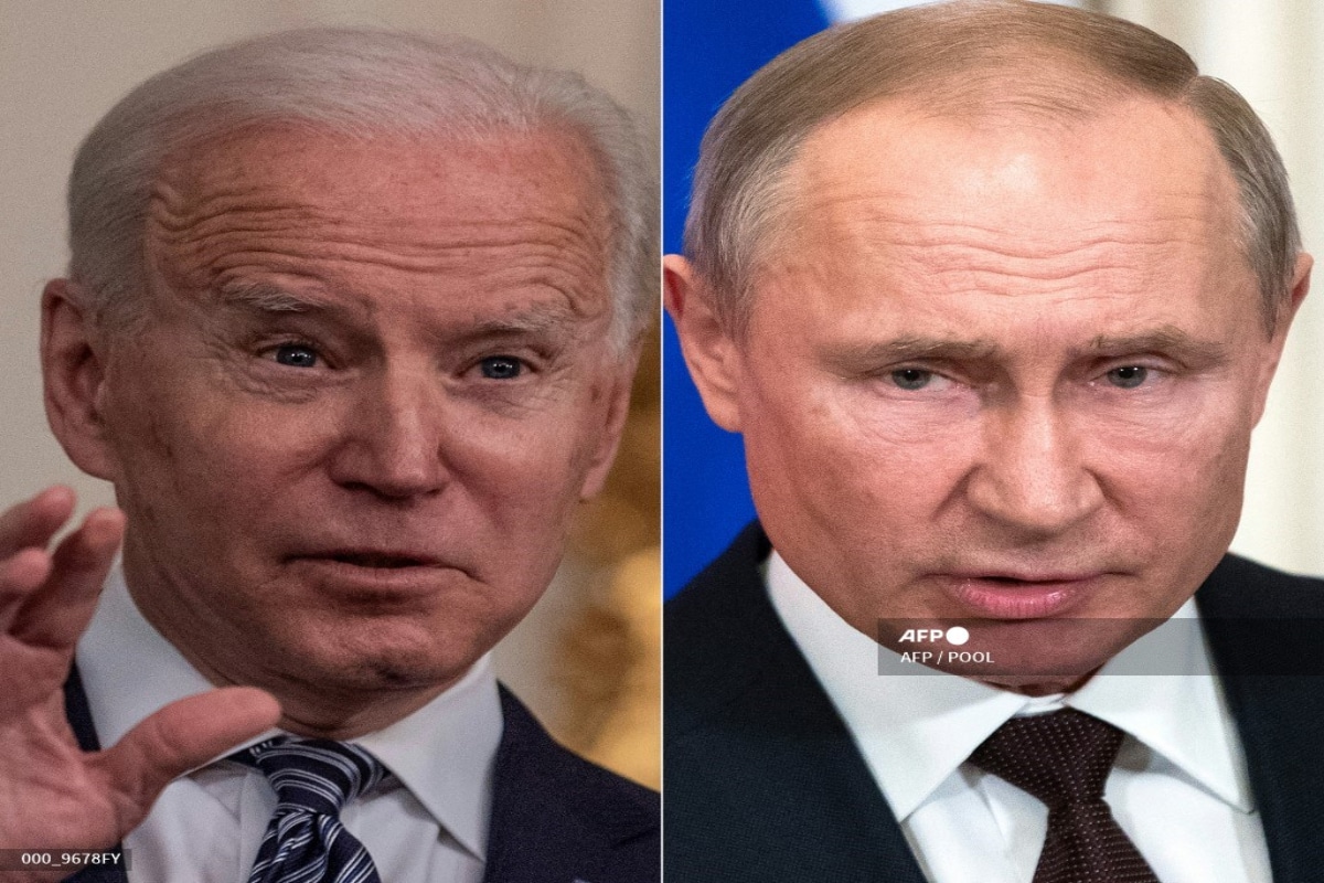 Putin Biden AFP