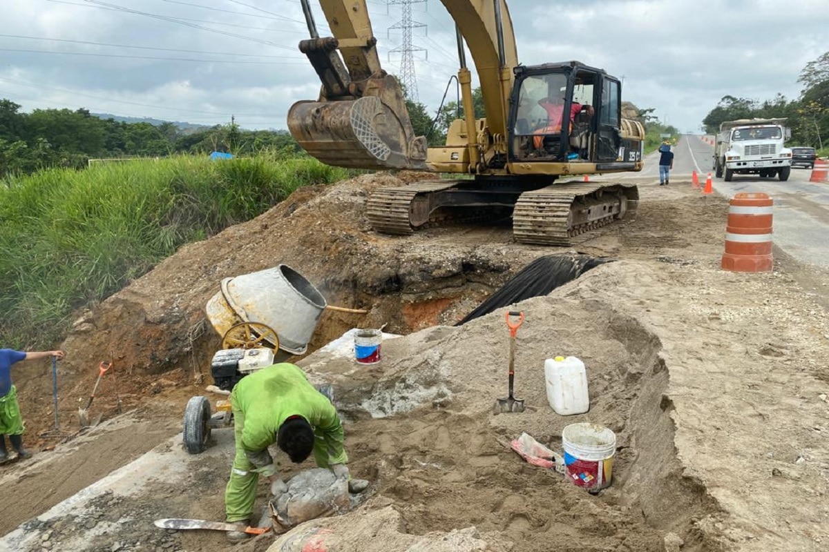 SCT supervisa obras en Tabasco