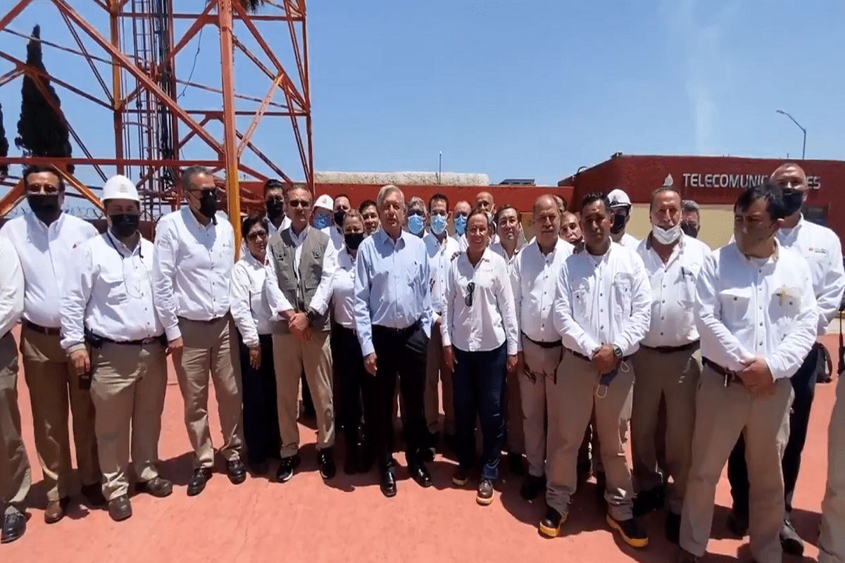 AMLO desde refinería de Cadereyta