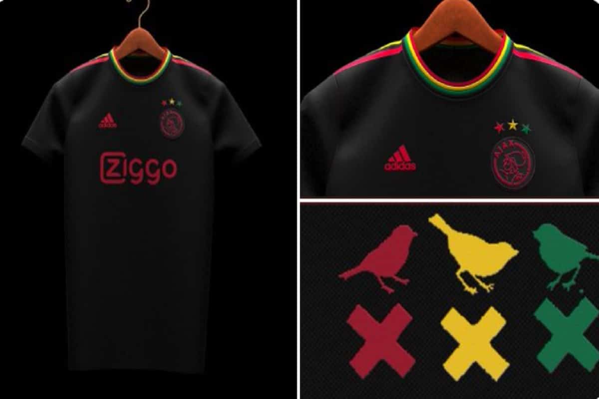 Playera del Ajax de Bob Marley