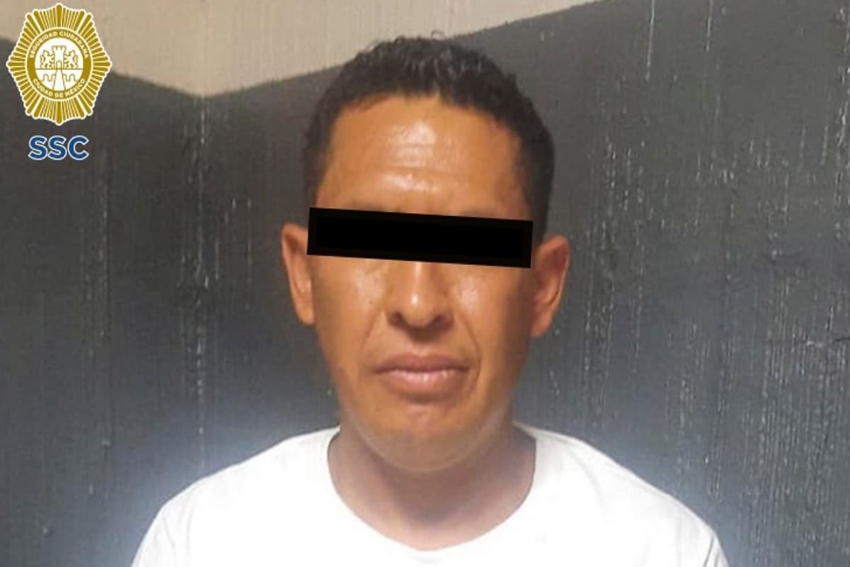 Atrapan a delincuente por cuarta ocasión en la CDMX