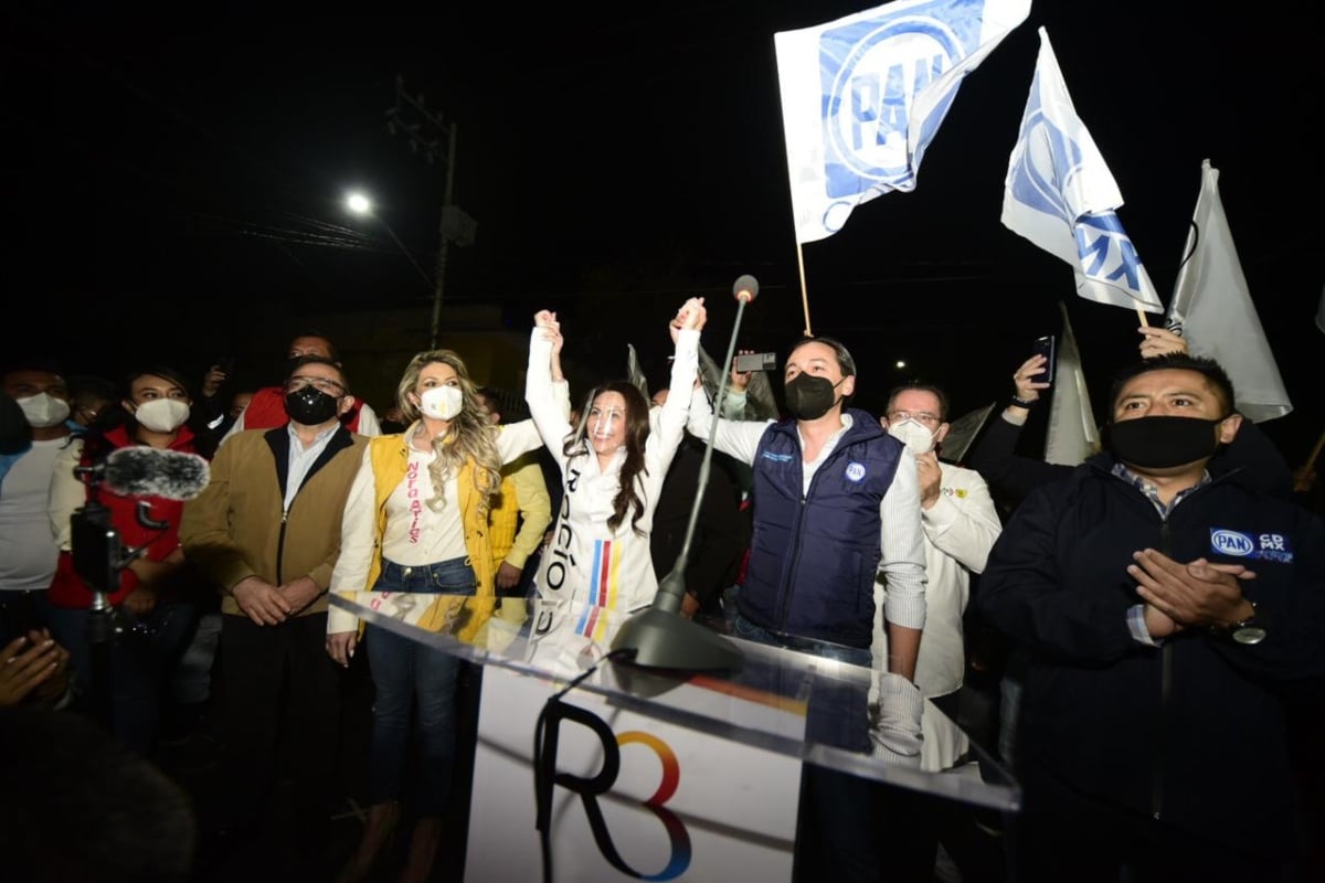 En Venustiano Carranza, Andrés Atayde Rubiolo, presidente del PAN en la CDMX acompañó el arranque de campaña de Rocío Barrera