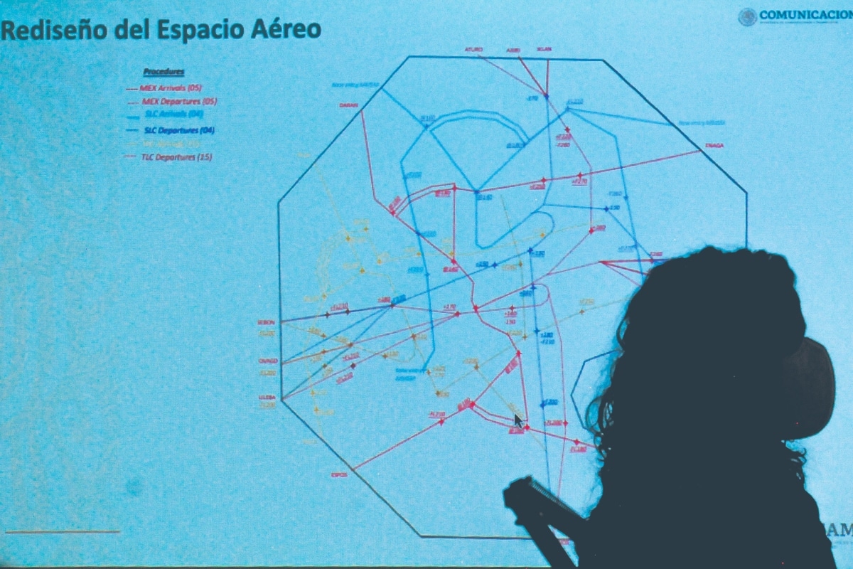 AMLO informó que hoy habrá una reunión en Segob sobre el espacio aéreo.