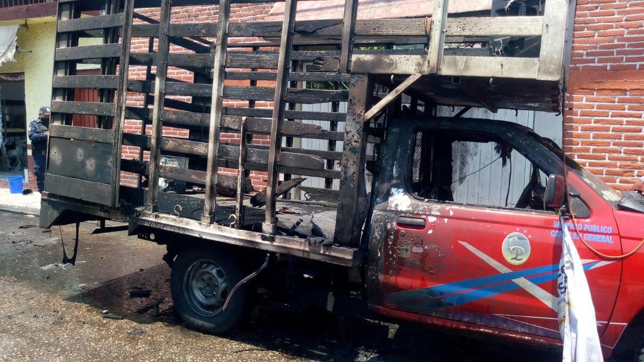 La camioneta habría sido rentada por el PRD