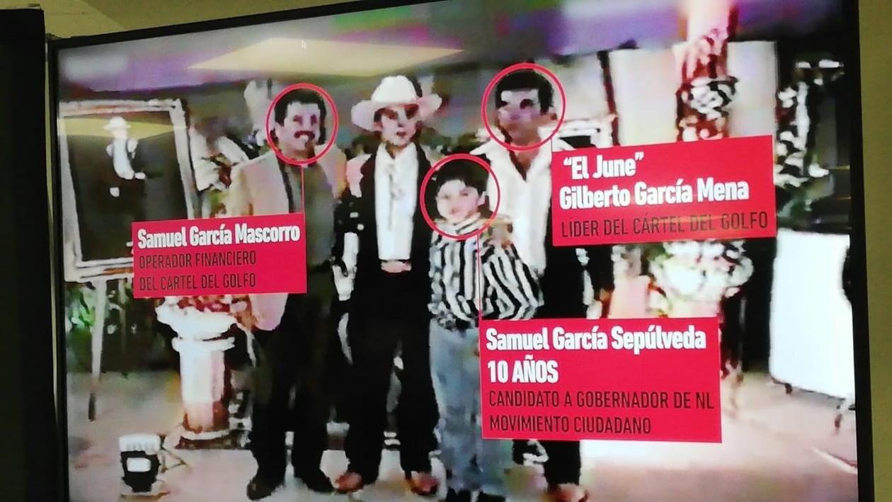 Difunde Adrián de la Garza video que exhibe a Samuel García y su familia con “El June”