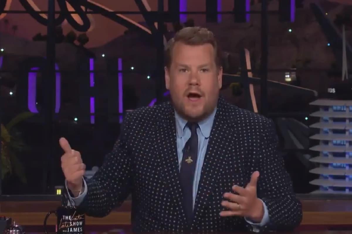 James Corden arremetió contra la superliga