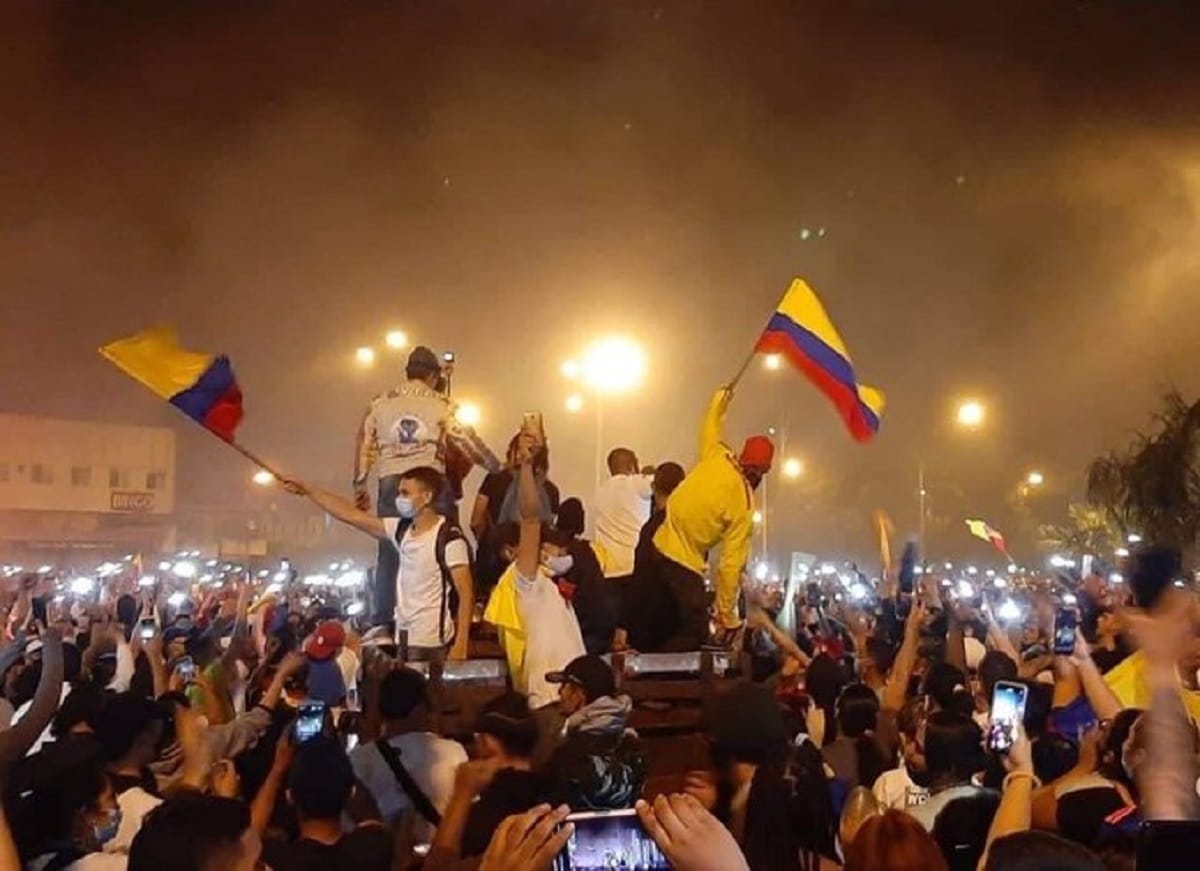 Protestas en Colombia