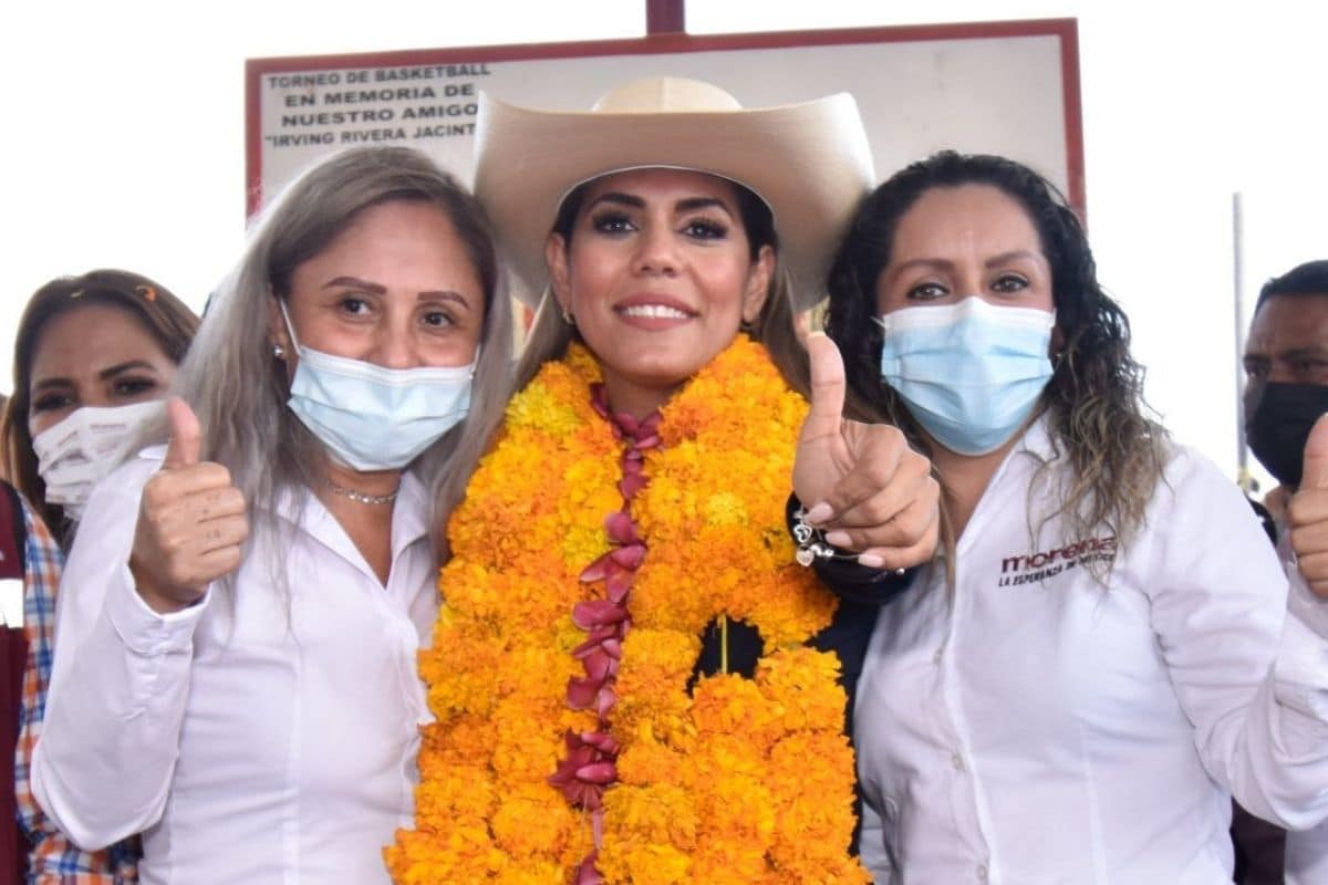 La Torita, apodo de Evelyn en la boleta