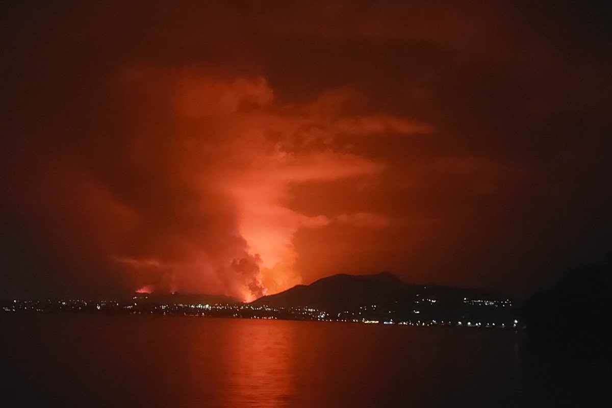 volcán Nyiragongo