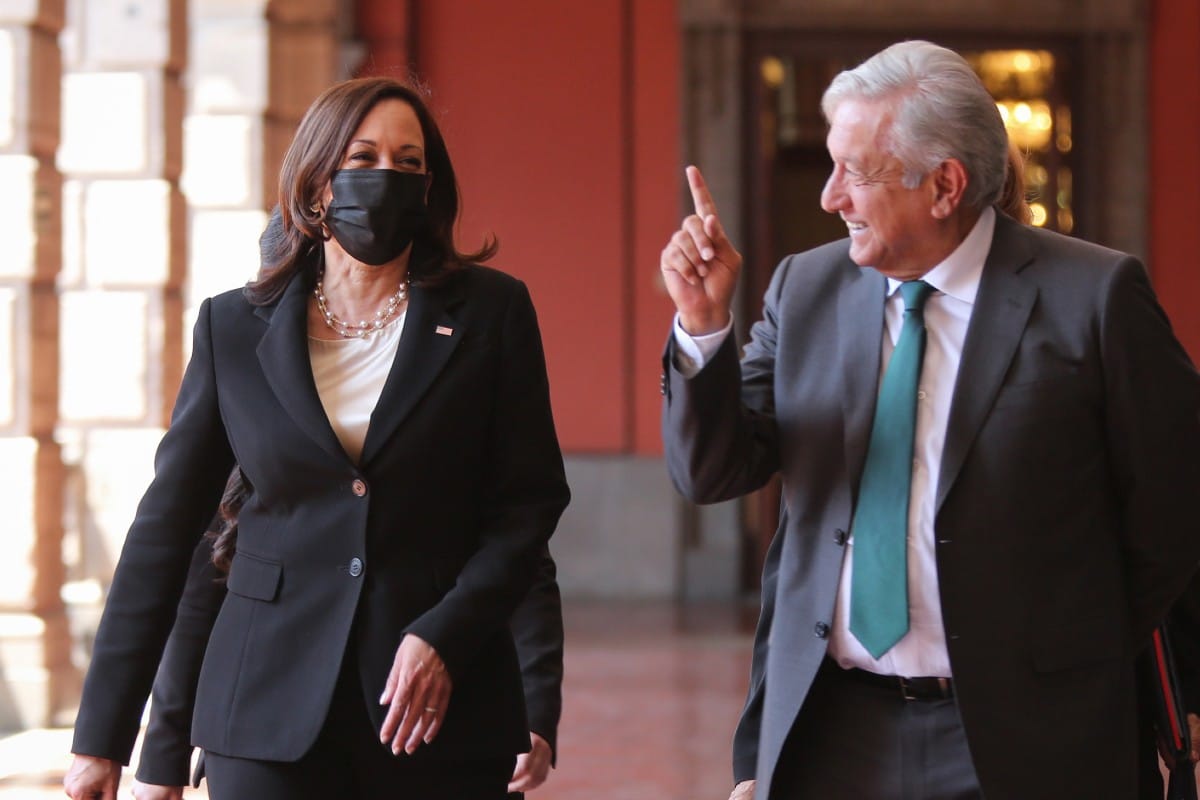 Harris y AMLO hablaron sobre violencia y narcotráfico, no sólo de migración.