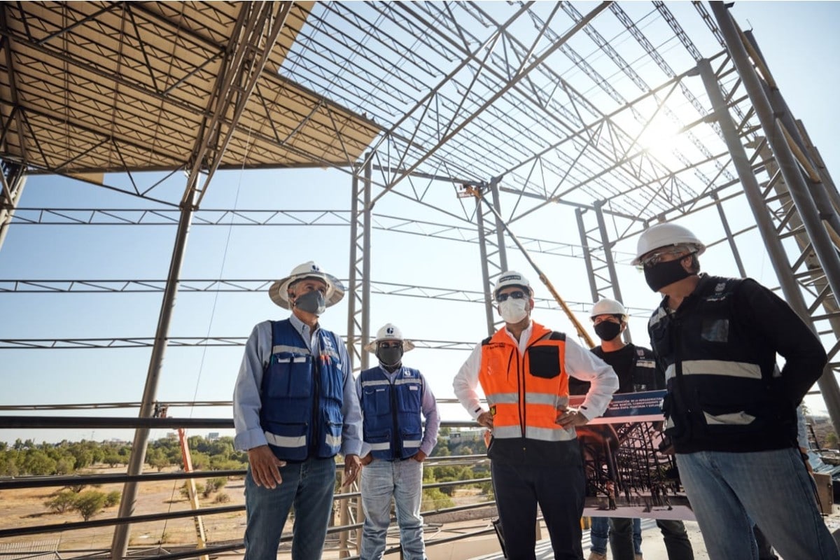 El gobernador de Aguascalientes supervisó las obras.