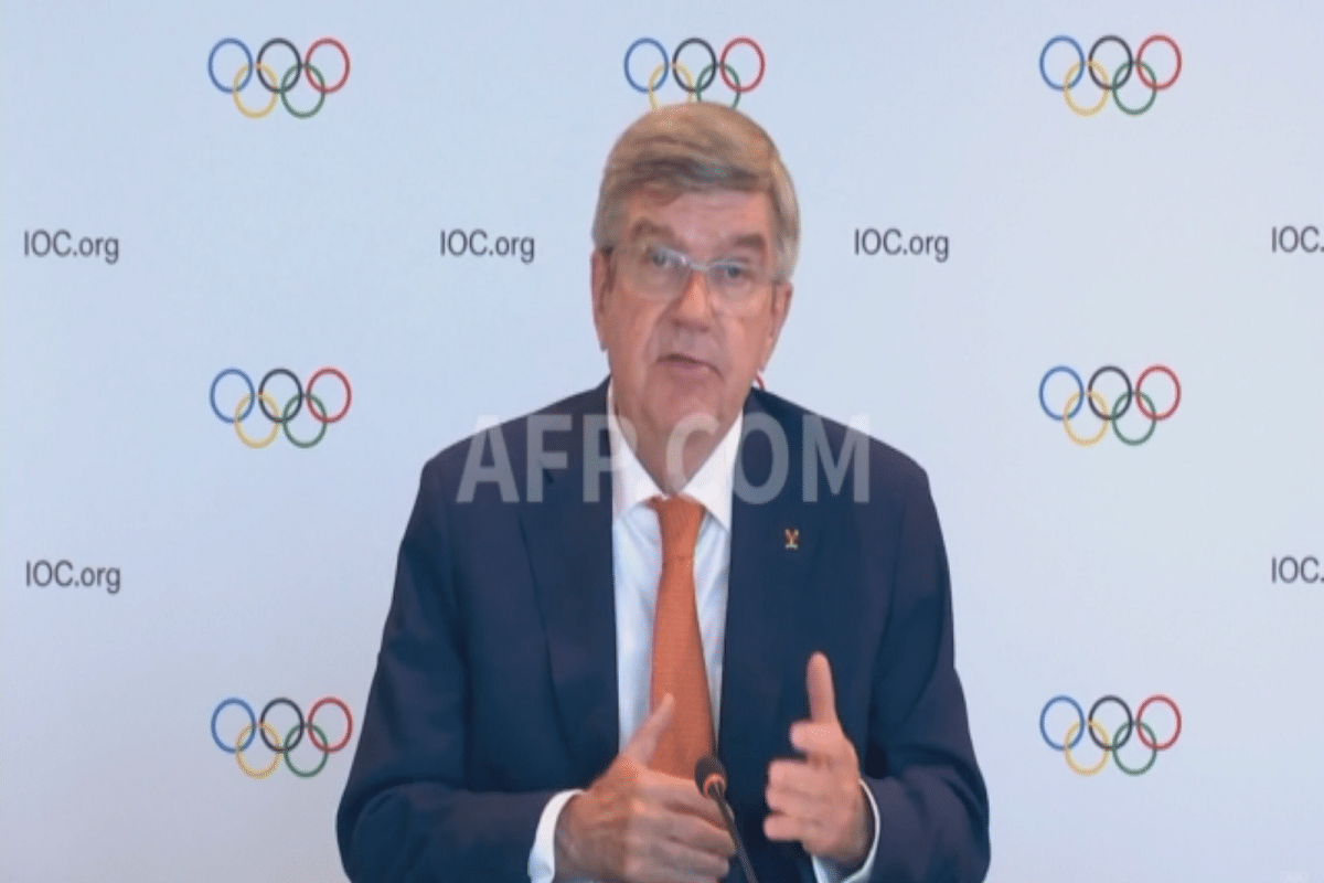 Thomas Bach hablando sobre Brisbane