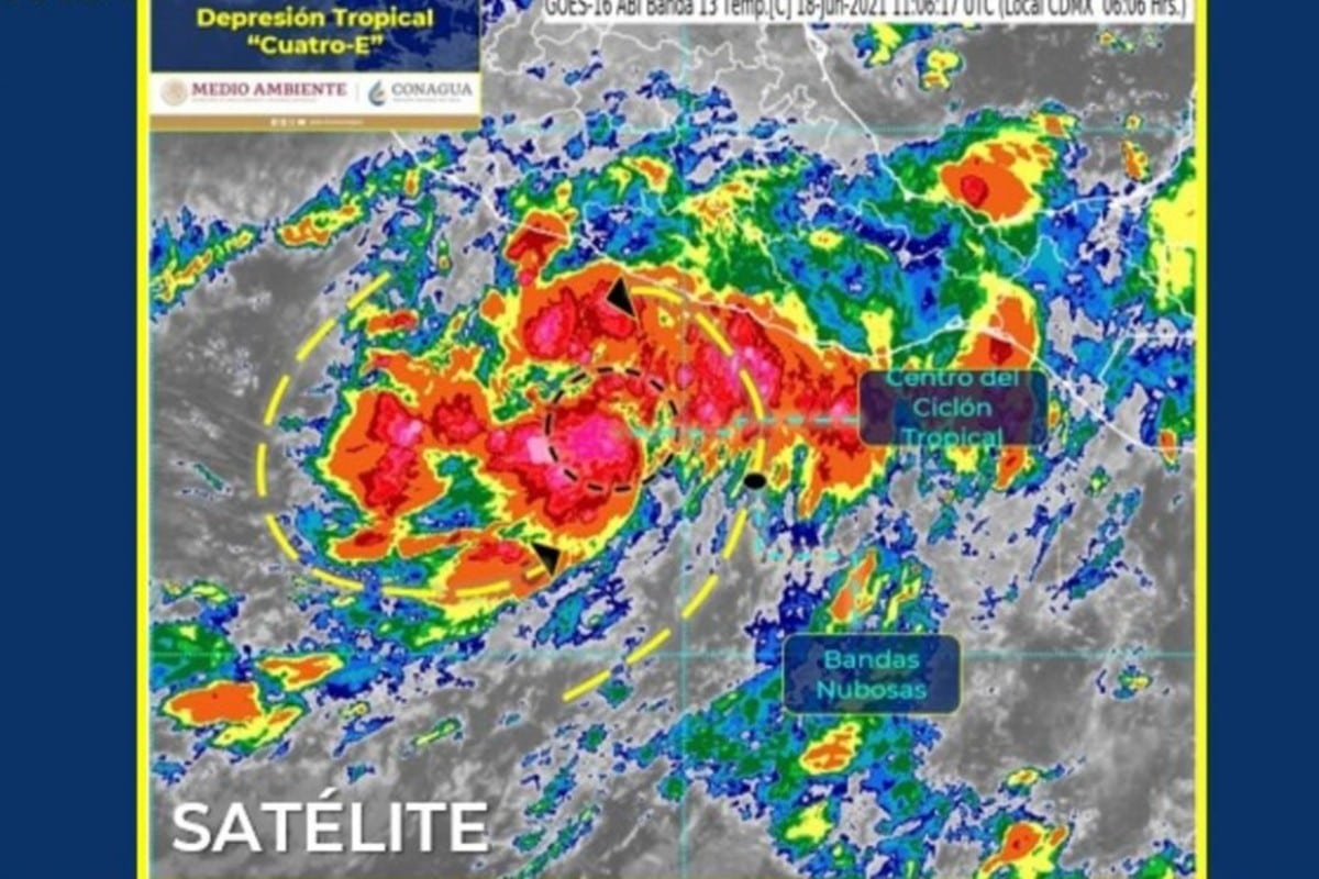 Depresión Tropical en Guerrero