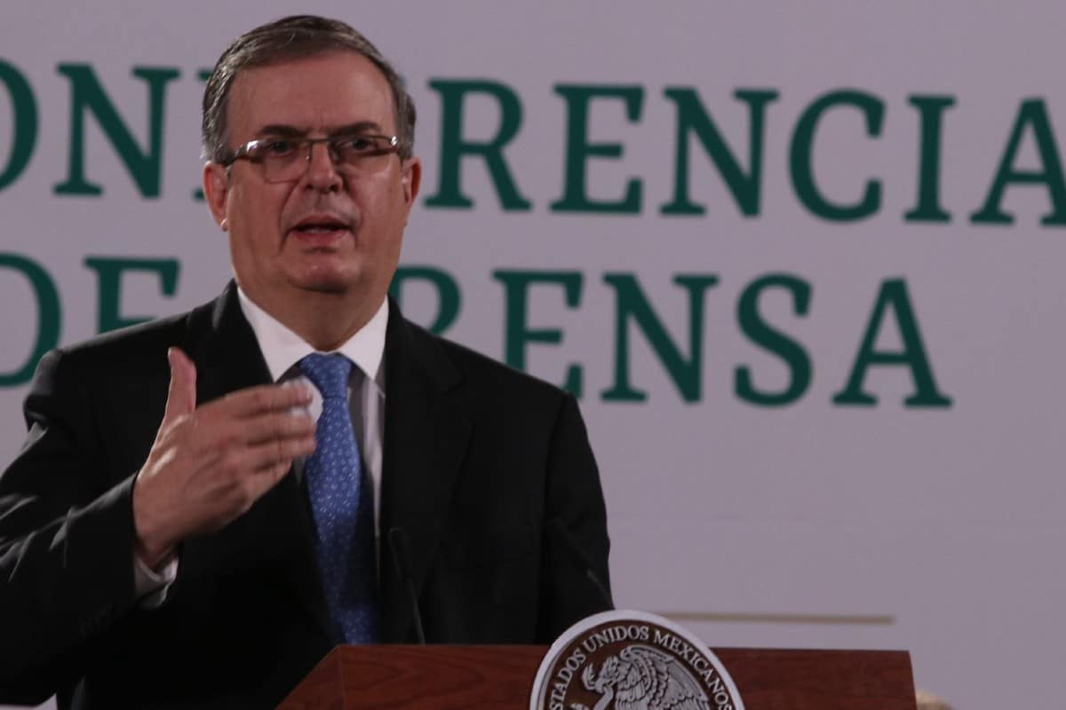 Por la mañana, Marcelo Ebrard descartó que en la reunión Harris-AMLO se fuese a hablar de seguridad.