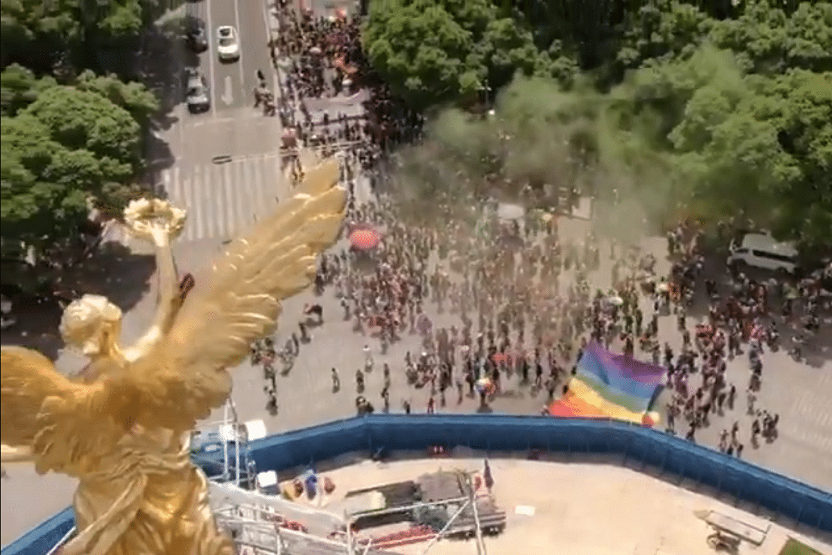 Marcha LGBT+ en la CDMX