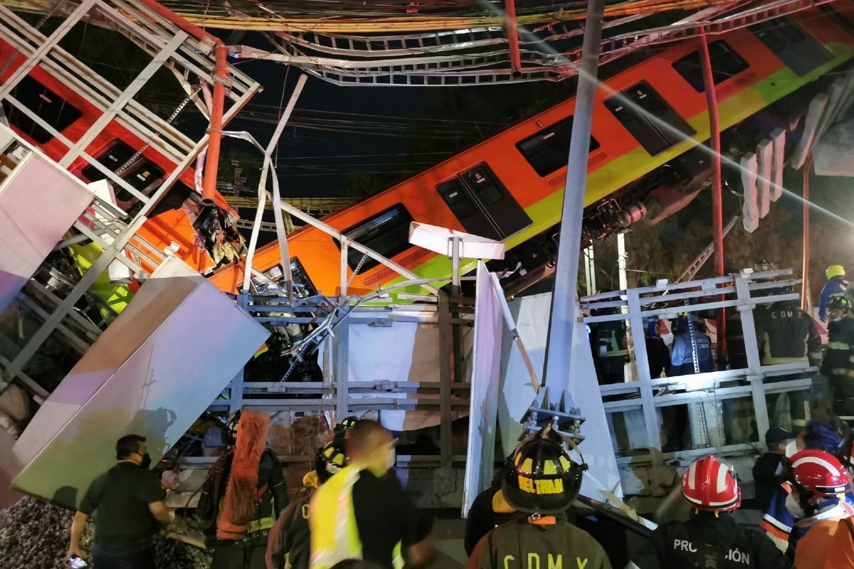 Accidente en la Línea 12 del Metro